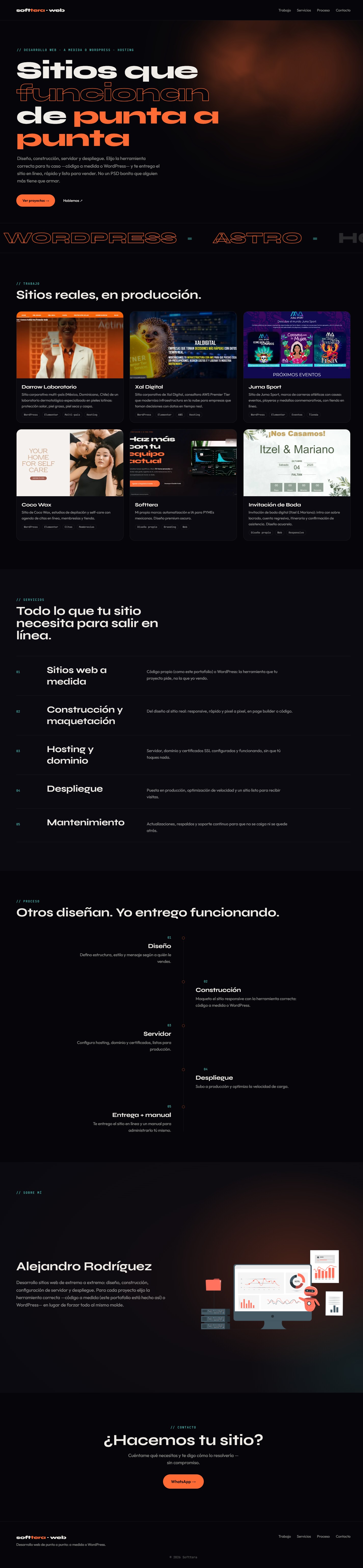 Softtera Web — estudio de desarrollo web